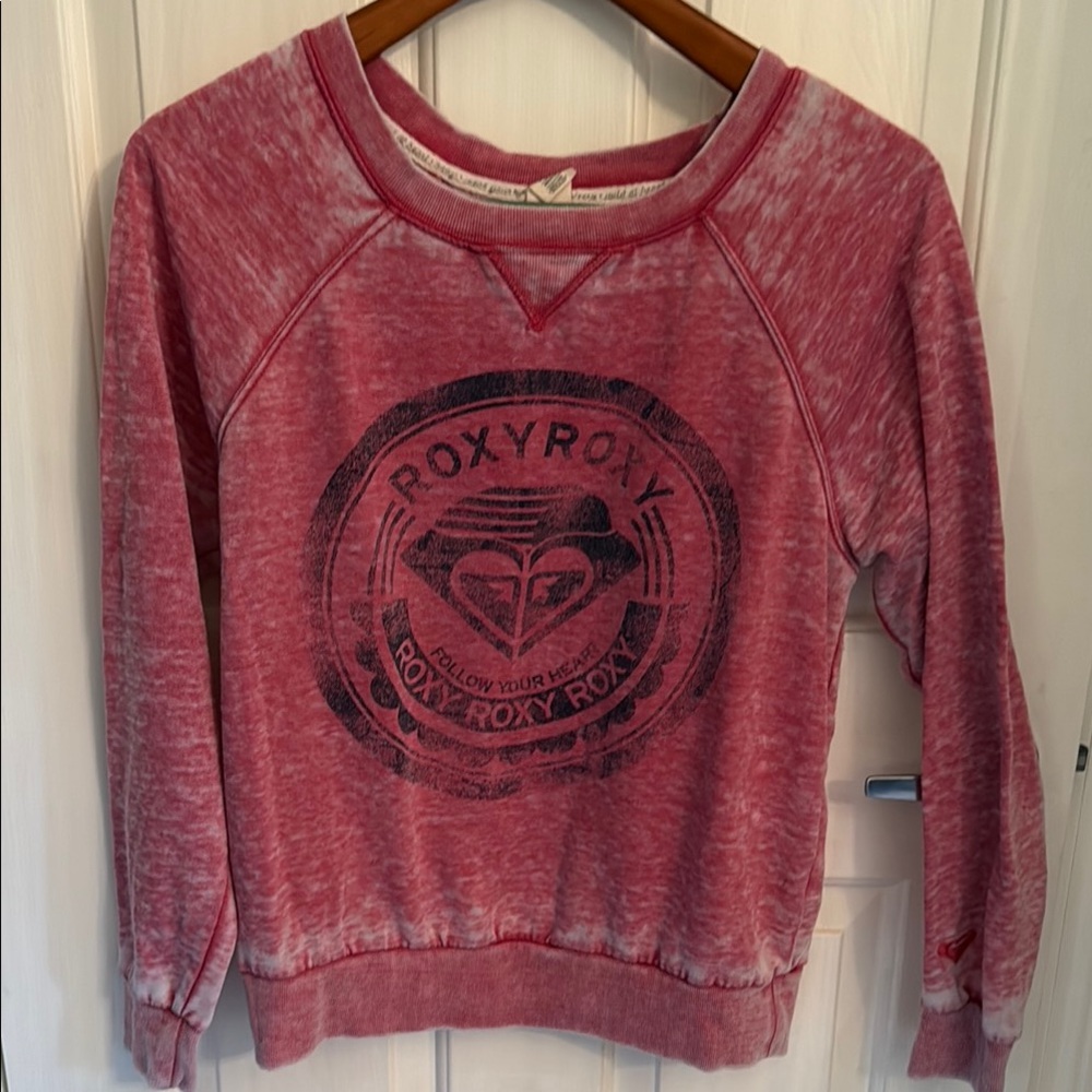 Casual Red Sweatshirt
